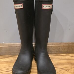 Hunter Black Rain Boots